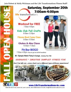 Life Transformations Fitness FAll Open House
