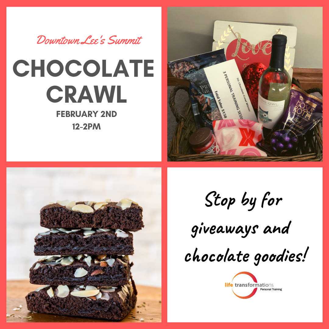 Downtown Lee's Summit Chocolate Crawl Life Transformations